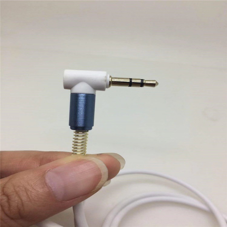 Elbow 3.5mm male to type-c earphone line AUX type-c elbow for LeTV car audio cable