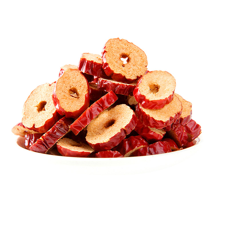 Low-Temperature Baked Cooked Red Date Rings, Seedless Crispy Dried Dates, Wholesale Grain Grinding Raw Materials