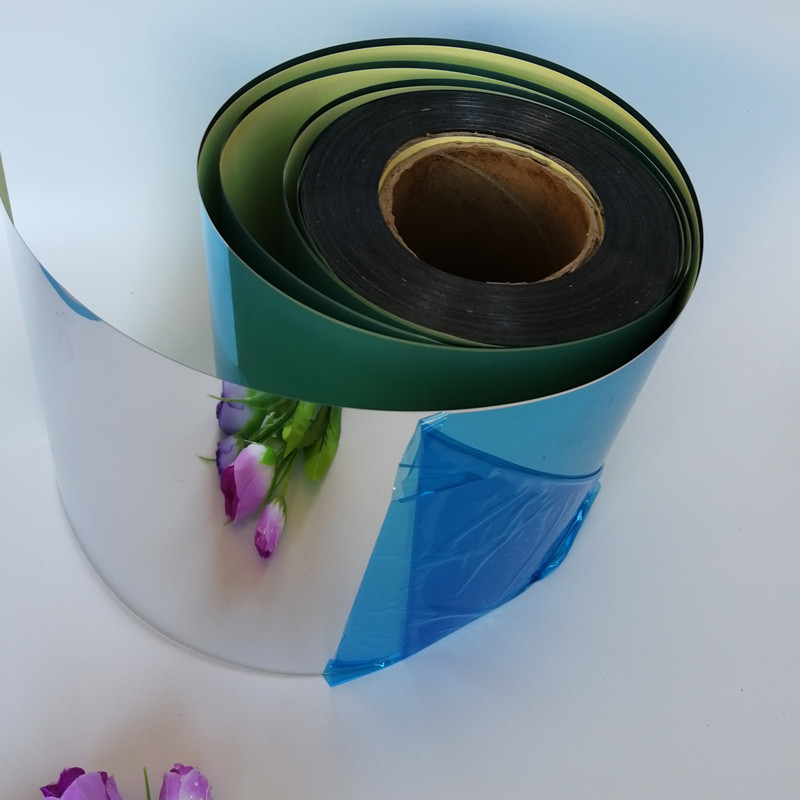 Supply PET soft mirror single double-sided film PET mirror one side adhesive one side film non-broken PET lens