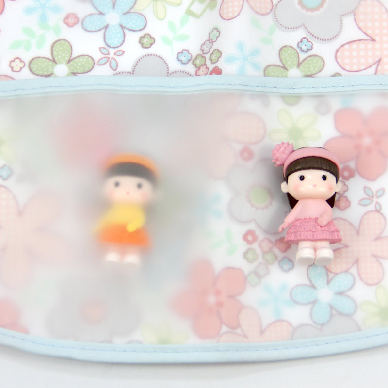 Thin Double Layer Children's EVA Food Bag Cartoon Printed Baby Food Bag Children's Waterproof Bib Cover in Stock