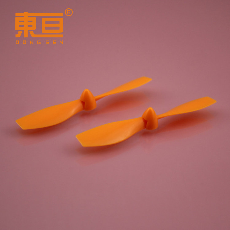 Φ752AZ оранжево-желтый 75 положительный пропеллер лопасть вентилятора независимый положительный пропеллер технологии детали строительного блока