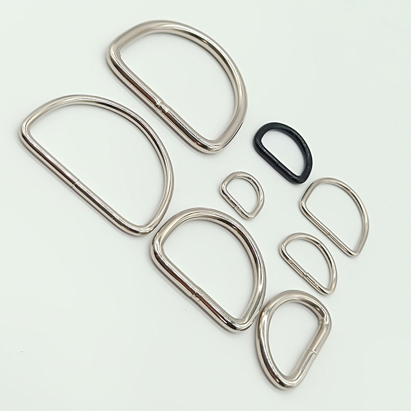 Original Picture D Buckle iron ring welding luggage accessories D Buckle iron luggage accessories