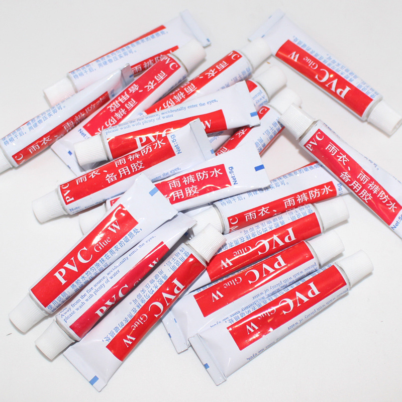 Half-length one-piece water pants special repair glue skin repair combination set PVC repair material combination set