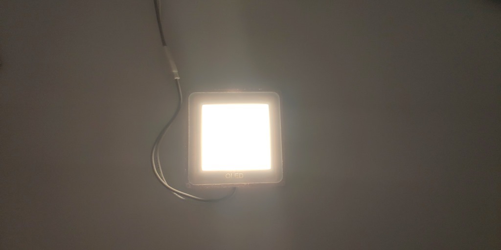 OLED lighting panel size: 45*45MM lamp module OLED lamp OLED lamp