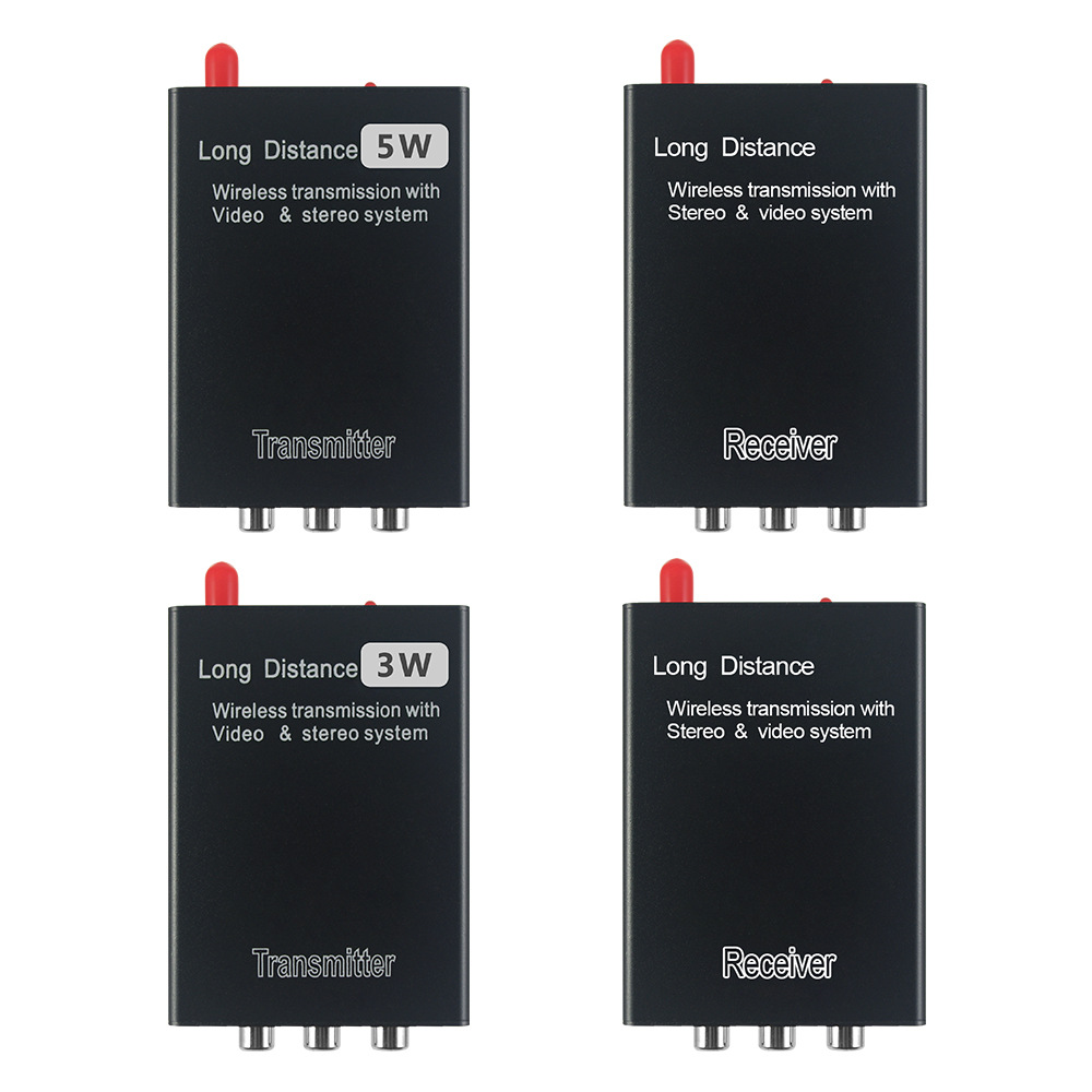 2.4g Wireless Audio and Video Transmission Equipment/3W/5W High-Power Elevator Dedicated Monitoring Wireless Transceiver