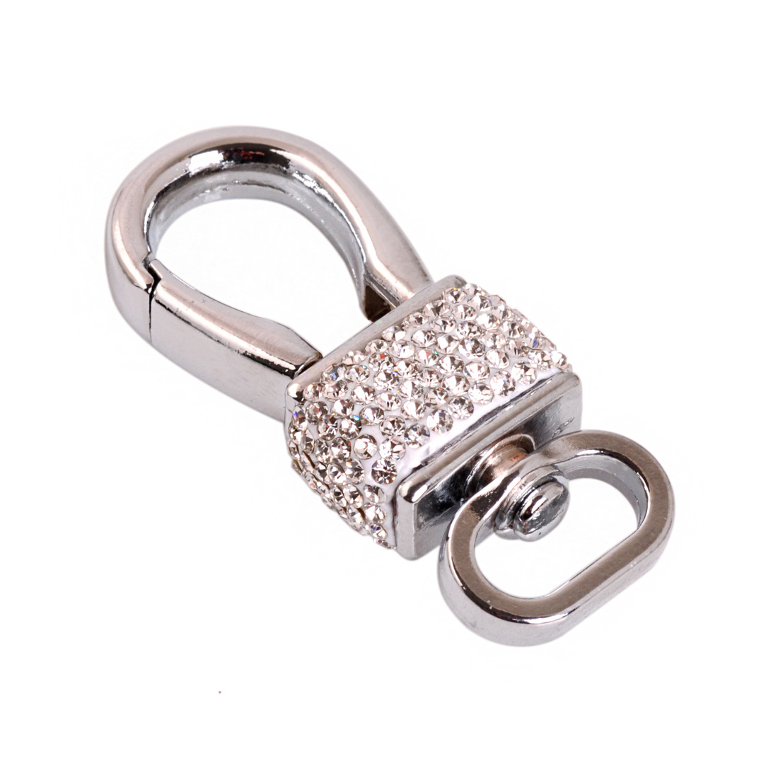 Amazon Creative Men's Metal High-end Car Diamond Keychain Creative Rhinestone Auto Accessories Keychain