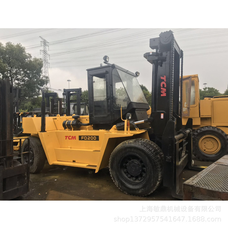 90% New Forklift, Second-Hand Electric Forklift, Second-Hand 15-Ton Forklift, Telescopic Arm, 90% New Forklift