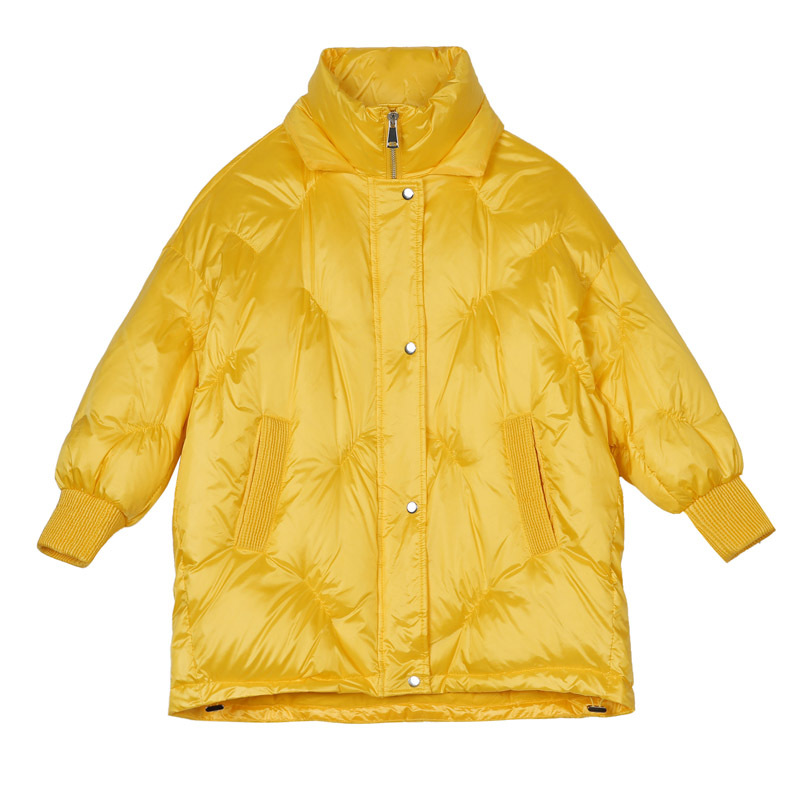 Micro-parent Down Jacket Winter 2019 New Large Size Loose Down Jacket Net Celebrity Shake Tone Micro-business Explosions 1938