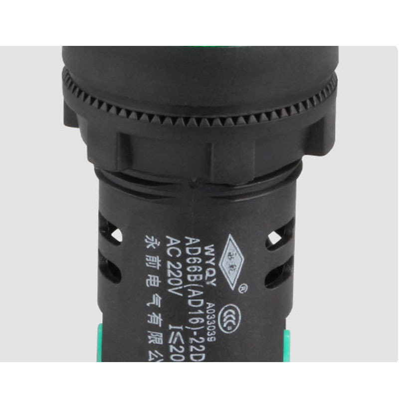 Direct supply solid color LED signal light AD16-22DS high brightness indicator light hole 22mm220v380V