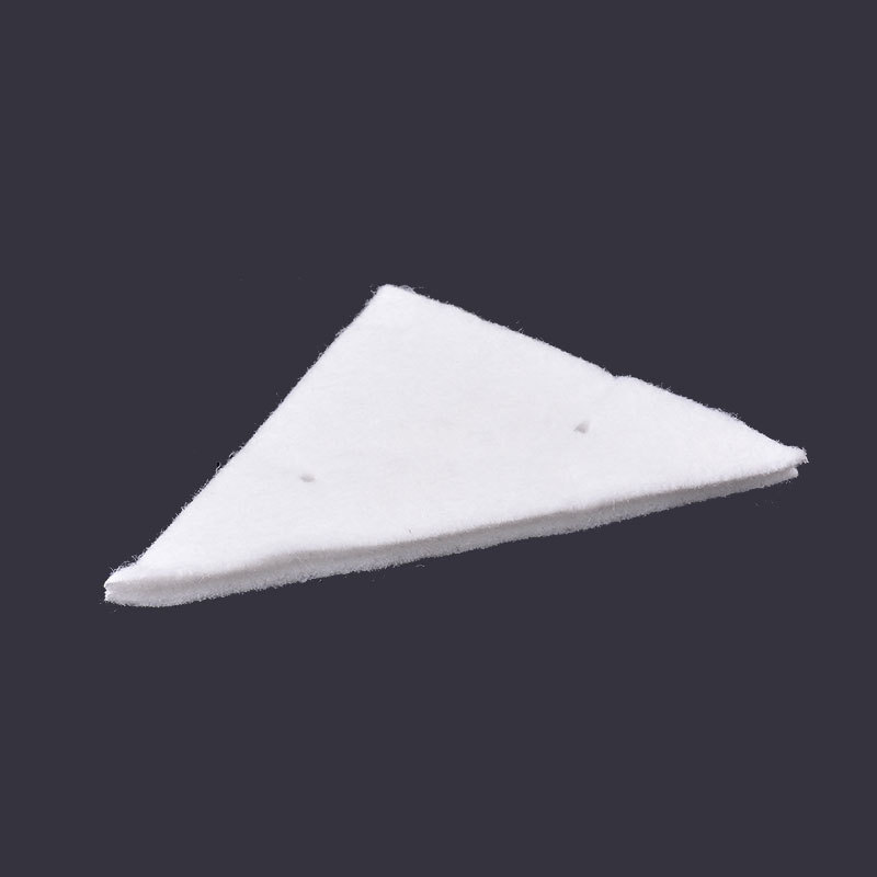 Triangular Cotton Double-Sided Glass Wipe Accessories Household Glass Cleaning High-rise Building Window Wipe Accessories Triangular Cotton Sheet