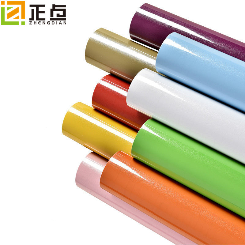 Обои из толстого перламутрового краски с самоклеящейся основой из ПВХ для ремонта мебели, водонепроницаемые декоративные наклейки