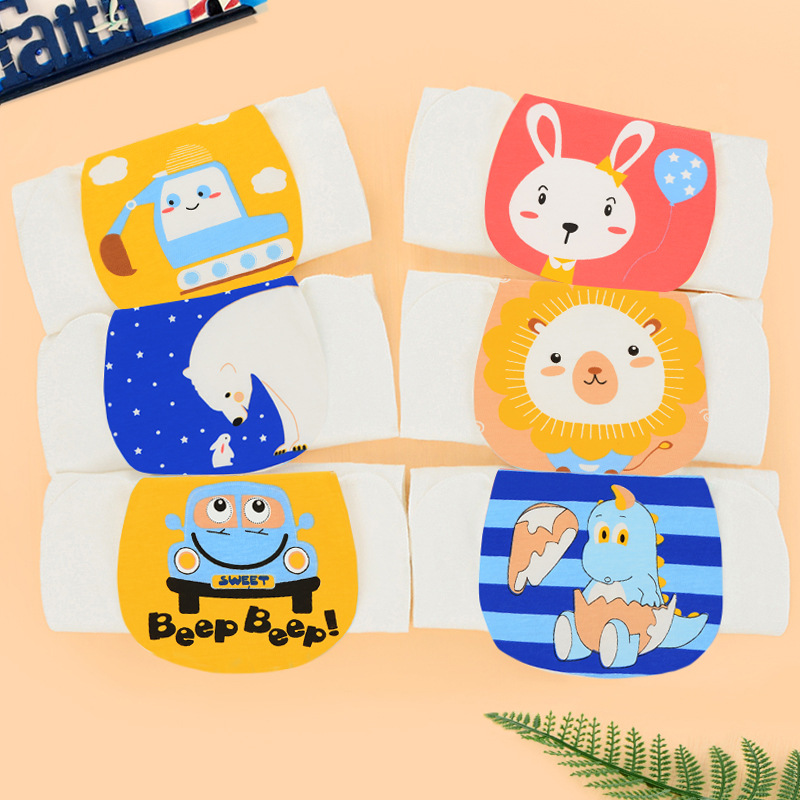 Children's sweat towel 6 layers baby cotton gauze kindergarten sweat towel custom baby pad back towel