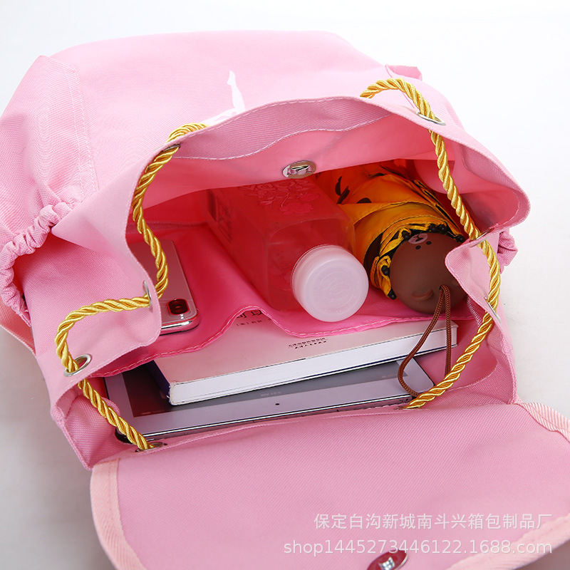 Large custom custom new dance bag ballet Latin dance flip bucket bag practice bag printing gift bag