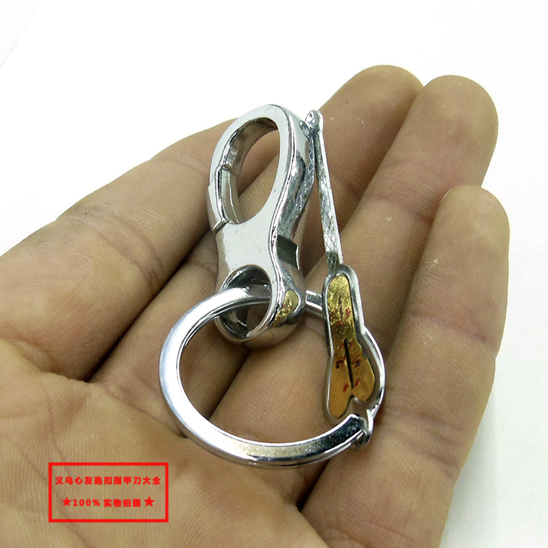 Heart friend 419-1A key chain small with ear dig waist hanging key chain department store night market stall distribution factory direct batch