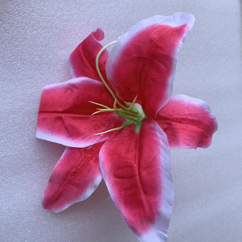 Manufacturer Wholesale Artificial Flowers Fake Flowers Juan Cloth Flowers Large Lily Flowers Home Wedding Props Shooting Background Decoration