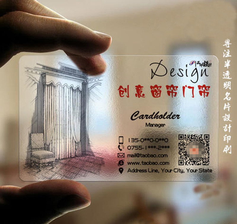 Factory direct pvc business card matte white printing opaque plastic business card custom wear-resistant waterproof card