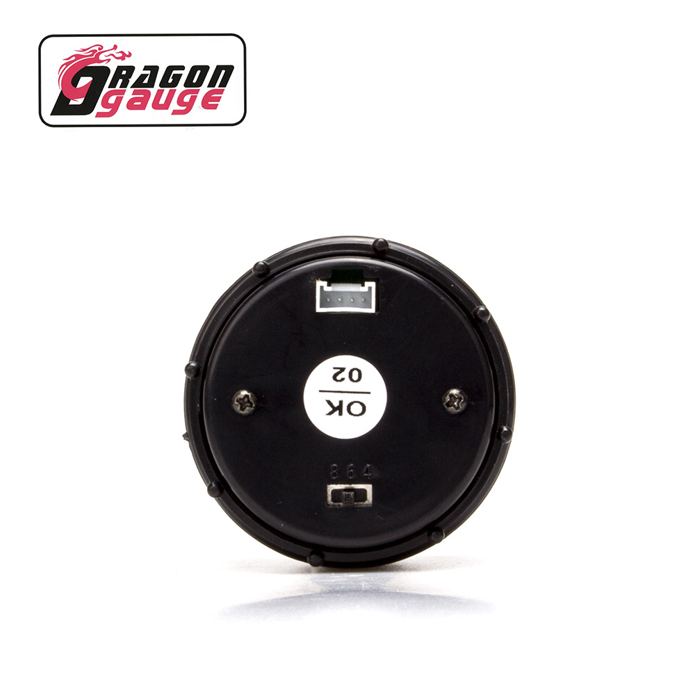 52mm car modification instrument oil pressure gauge 2 inch blue digital display instrument oil pressure gauge