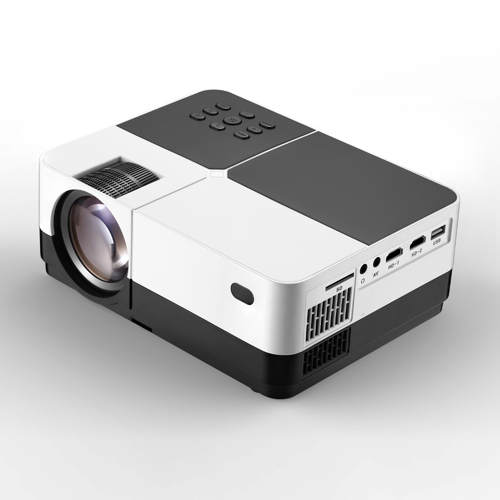 Мобильный умный проектор 2019 новый WiFi беспроводной на экране 720p миниатюрный портативный мини домашний кинотеатр