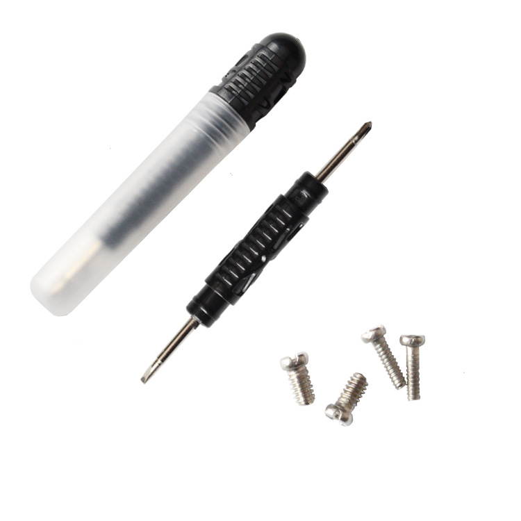 Двухвостовая отвертка для очков, многофункциональная, для ремонта мобильных телефонов и часов, мини-аксессуары для очков