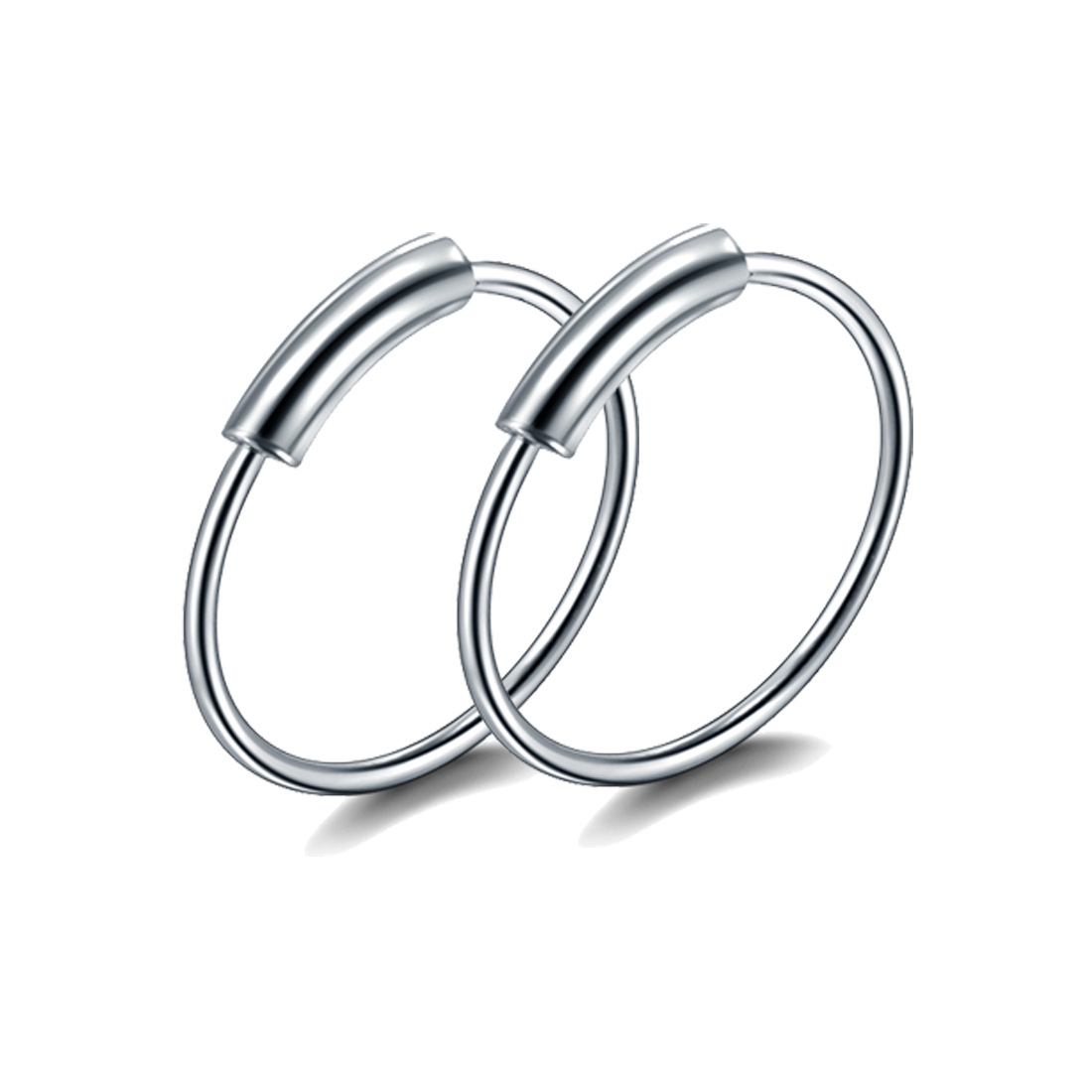 Cross-border stainless steel nose ring nose nails European and American earrings Amazon WISH sales popular body piercing jewelry