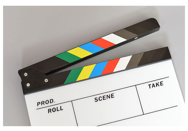 Hui photography Lightupfoto acrylic board props color strip white English movie field Board shooting board