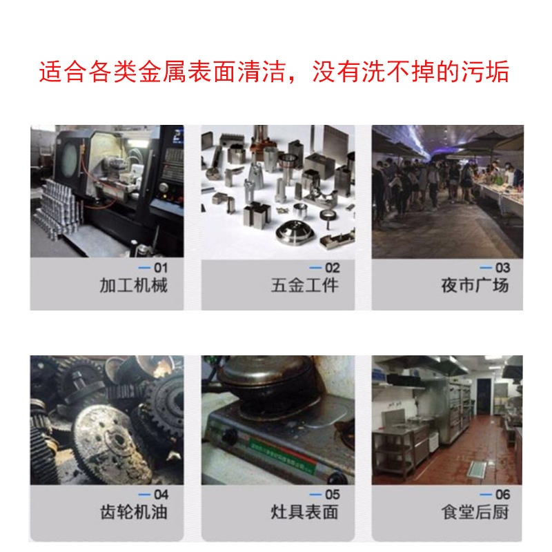 Factory Direct Metal Net Washing Agent, Stain Removal Powder, Oil Removal Powder