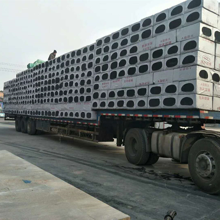 In stock supply roof foam glass cold insulation moisture-proof exterior wall foam glass insulation board one-piece delivery