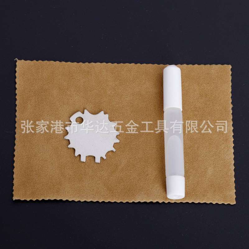 Source manufacturers scissors special oil maintenance oil lubricating oil scissors wipe cloth scissors regulator Adjustment Board hand