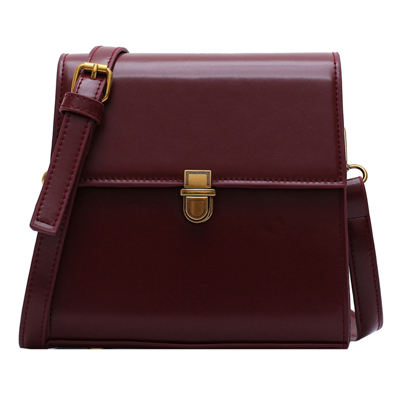 Bag Western Style Women's Bag 2019 New Fashionable Korean Texture Crossbody Bag Fashionable Simple Small Square Bag