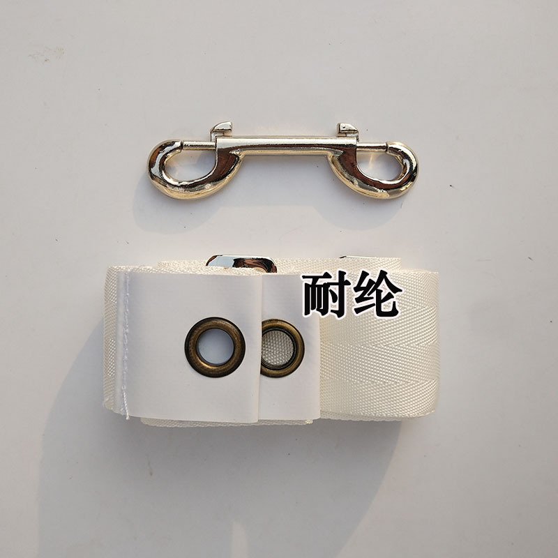 Standard Competition Type Tennis Net Center Tapes Tennis Court Nylon Central Tapes Adjustable Center Logo Tapes