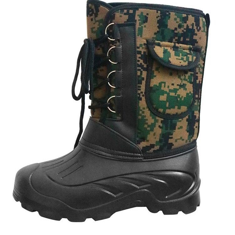 Snow Boots men's winter warm waterproof cotton shoes non-slip fishing shoes winter fishing boots sea fishing boots ice fishing shoes rock fishing shoes boots