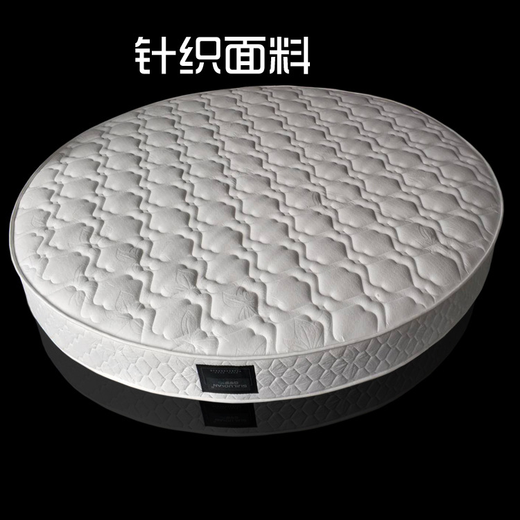 Round Mattress Folding Round Mattress Double Simmons Super Soft Spring Latex Mat Hotel 2M 2.2m