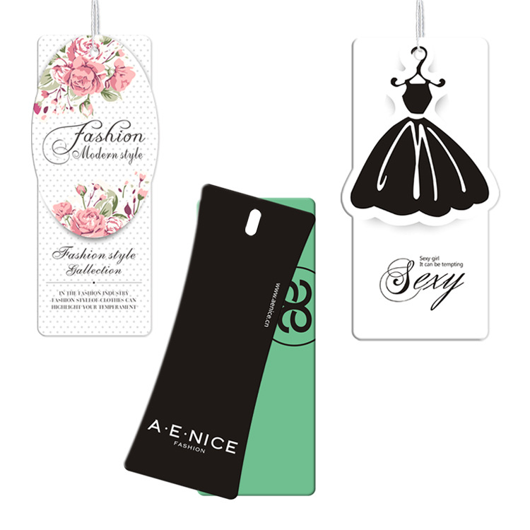Men's and Women's Wear Tag Tag Tag Design Children's Wear Tag Trademark Tag Tag Tag Printing Factory Production