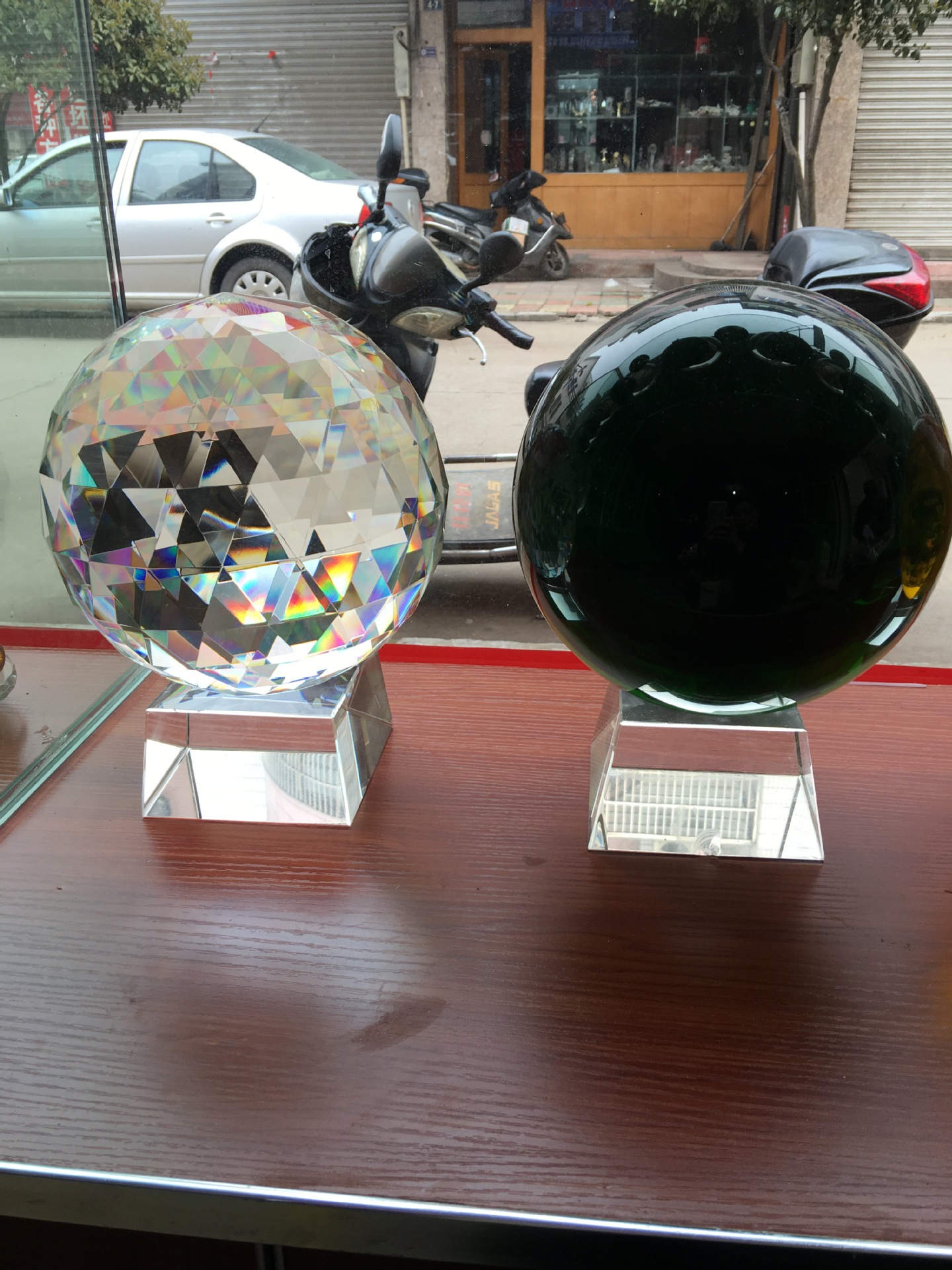 Hot New Simple Light Luxury Style Frosted Feng Shui Crystal Ball Home Decoration Ornaments Spot Pujiang Source Manufacturers