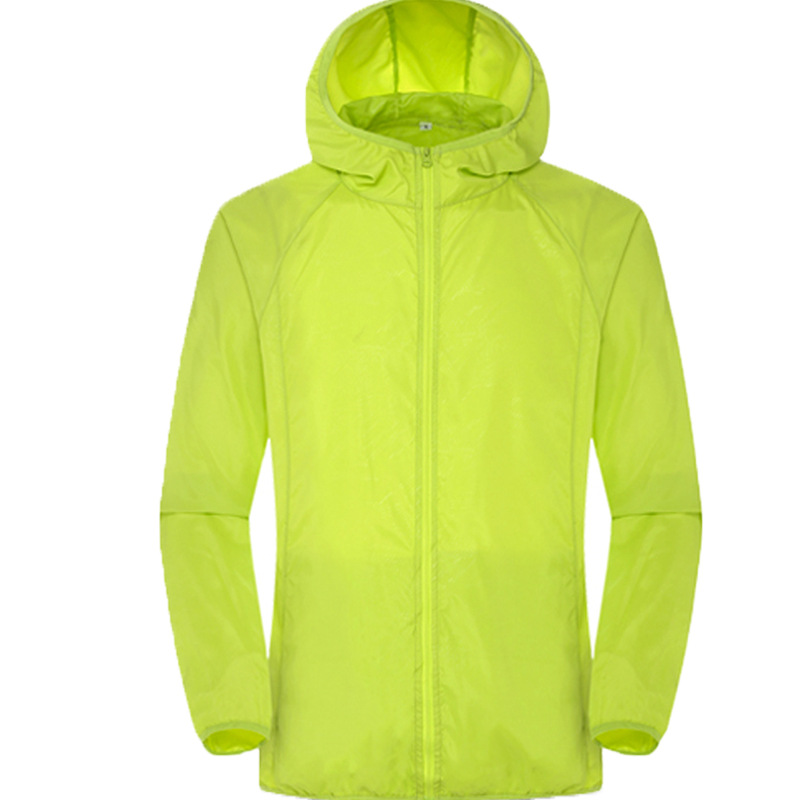 Outdoor Custom Sun Protection Clothing 2018 New Spring and Summer Fishing Sun Protection Suit for Men and Women Solid Color Waterproof Skin Jacket