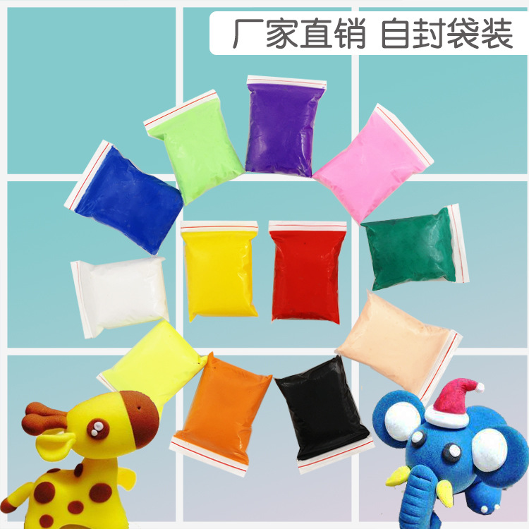 24 цвета пакет ультра легкая глина игрушка для детского сада креативная DIY цветная глина пластилин 15 грамм оптовая продажа