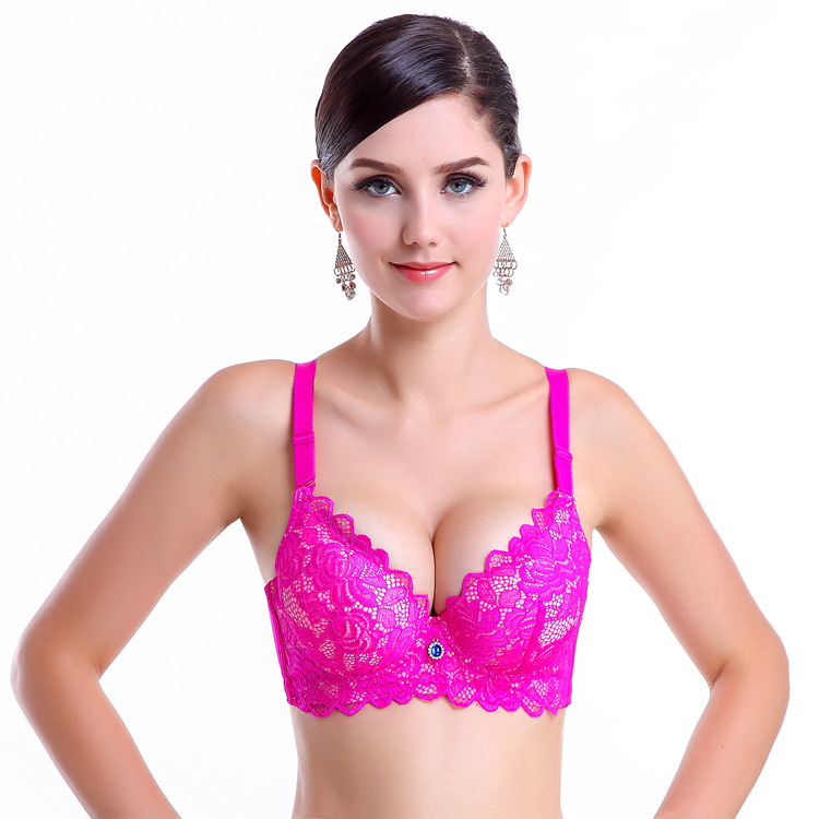 6cm Thickened Bra with Steel Rings Sexy Bra Small Chest 8cm Super Thick Adjustable Underwear for Women