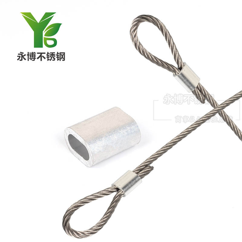 Yongbo 304 Stainless Steel Wire Rope Clothesline Rust-Resistant Durable 1.5mm 7*19 Rope Hanging Rope