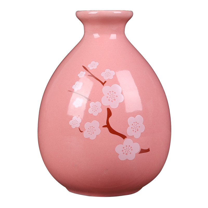 2019 in stock Yixing ceramic wine bottle household vintage fruit wine bottle Creative Chinese Style one Jin ceramic wine bottle