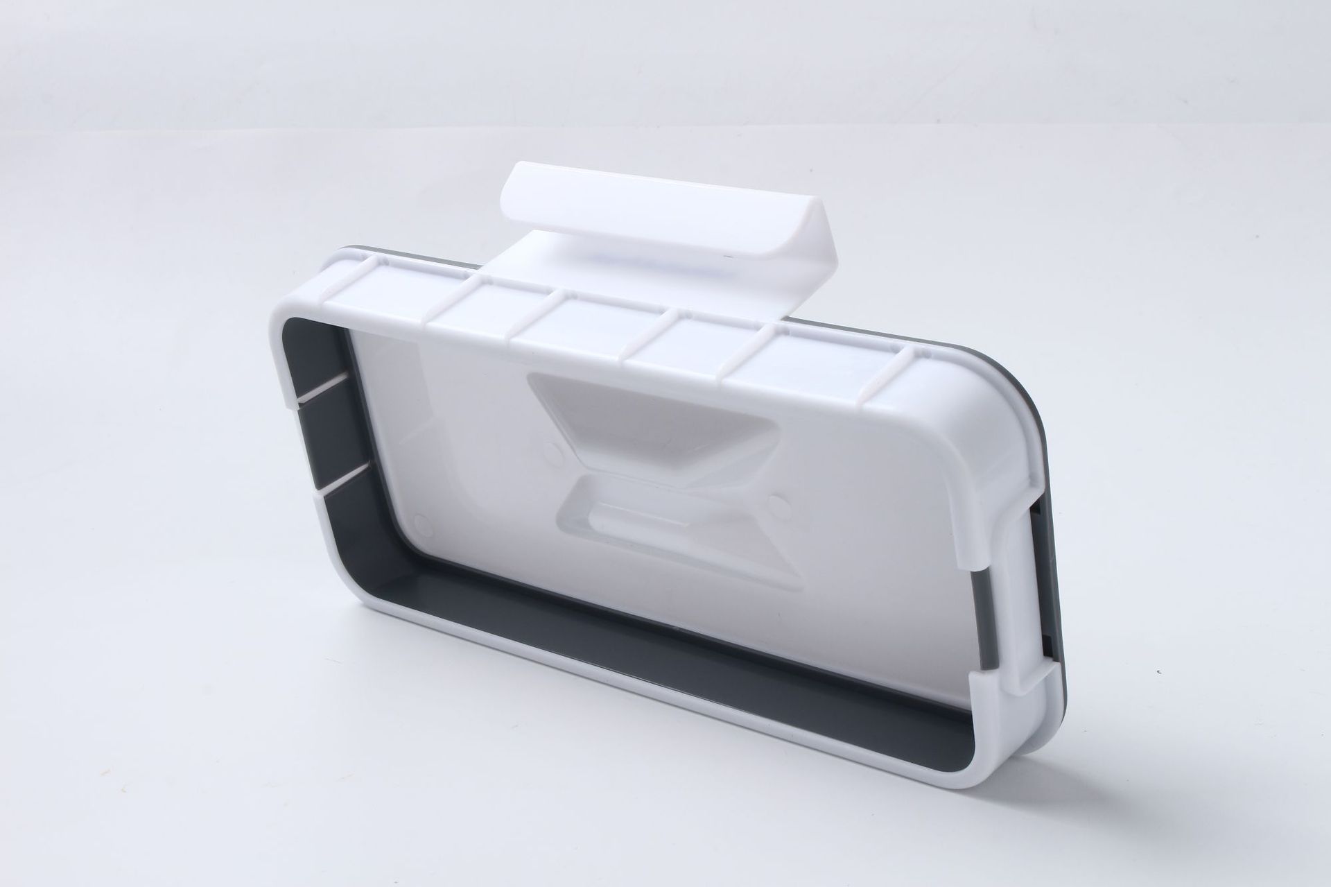 Attach-A-Trash Kitchen Trash Can Cabinet Door Hanging Garbage Hanger Factory Direct Sale