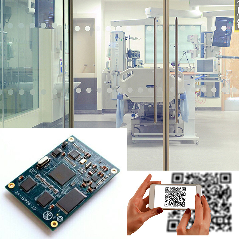 Замок для стеклянной двери, Bluetooth, отпечаток пальца, решение, приложение WeChat, разблокировка NFC или RFID