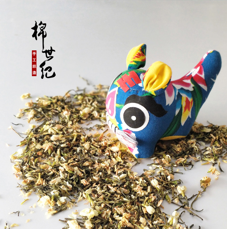 Фабрика чайный аромат тканевый тигр народное ремесло чай наполнение освежающий дезодорант ткань автомобиль народное украшение игрушка