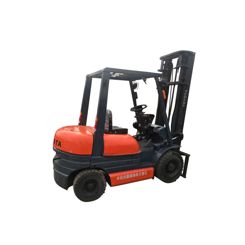 Forklift Wholesale Hangzhou Fuel 3 Tons Used Forklift Can Be Seen on the Ground, Support Cash on Delivery