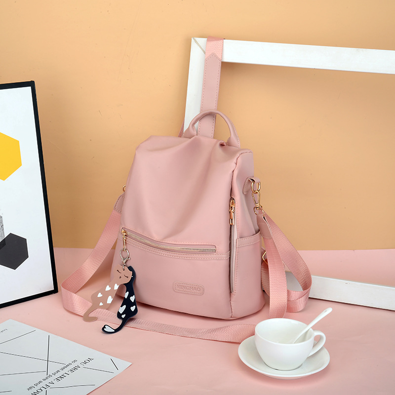 Backpack Women's 2020 New Fashionable Women's Backpack Travel Anti-theft Oxford Cloth Lightweight Fashionable All-match