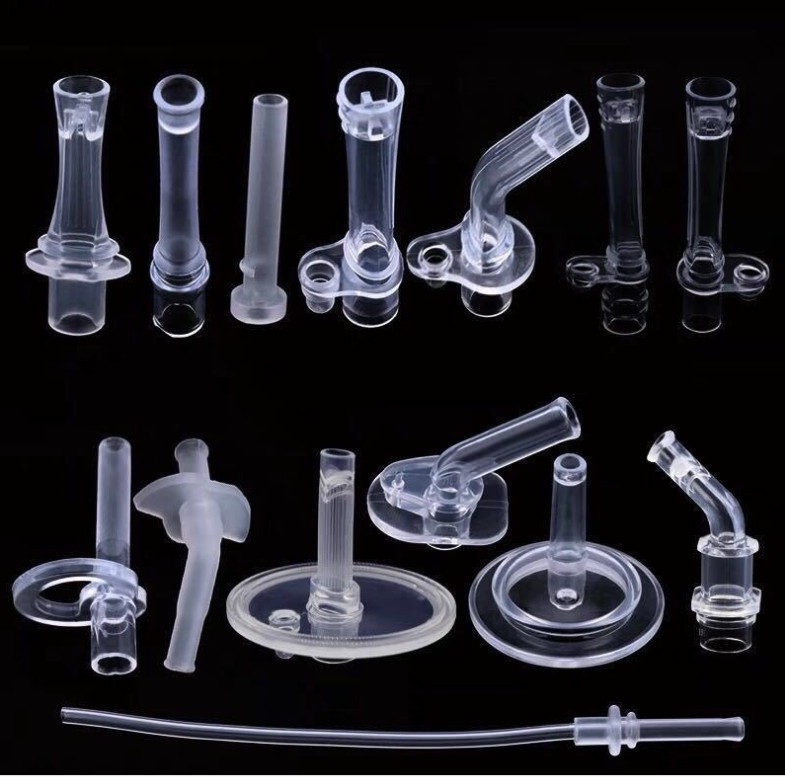 Factory Direct Sales Liquid Silicone Nozzle Head Kidsren's Straw Water Cup Plastic Cup Thermos Cup Anti-choking Anti-leakage Anti-spray