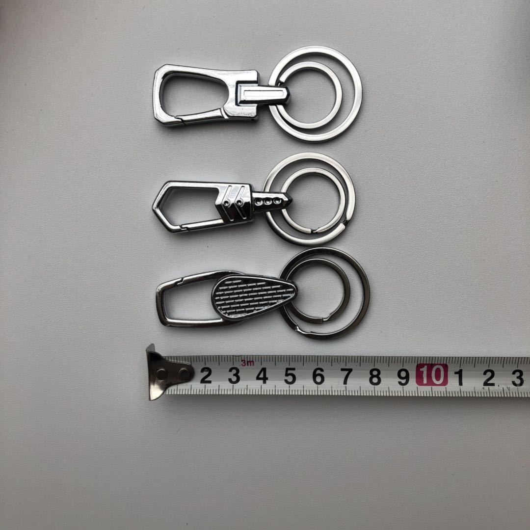 Two dollar store daily necessities key chain lock car key ring men's and women's key chain stall supply wholesale hot sale