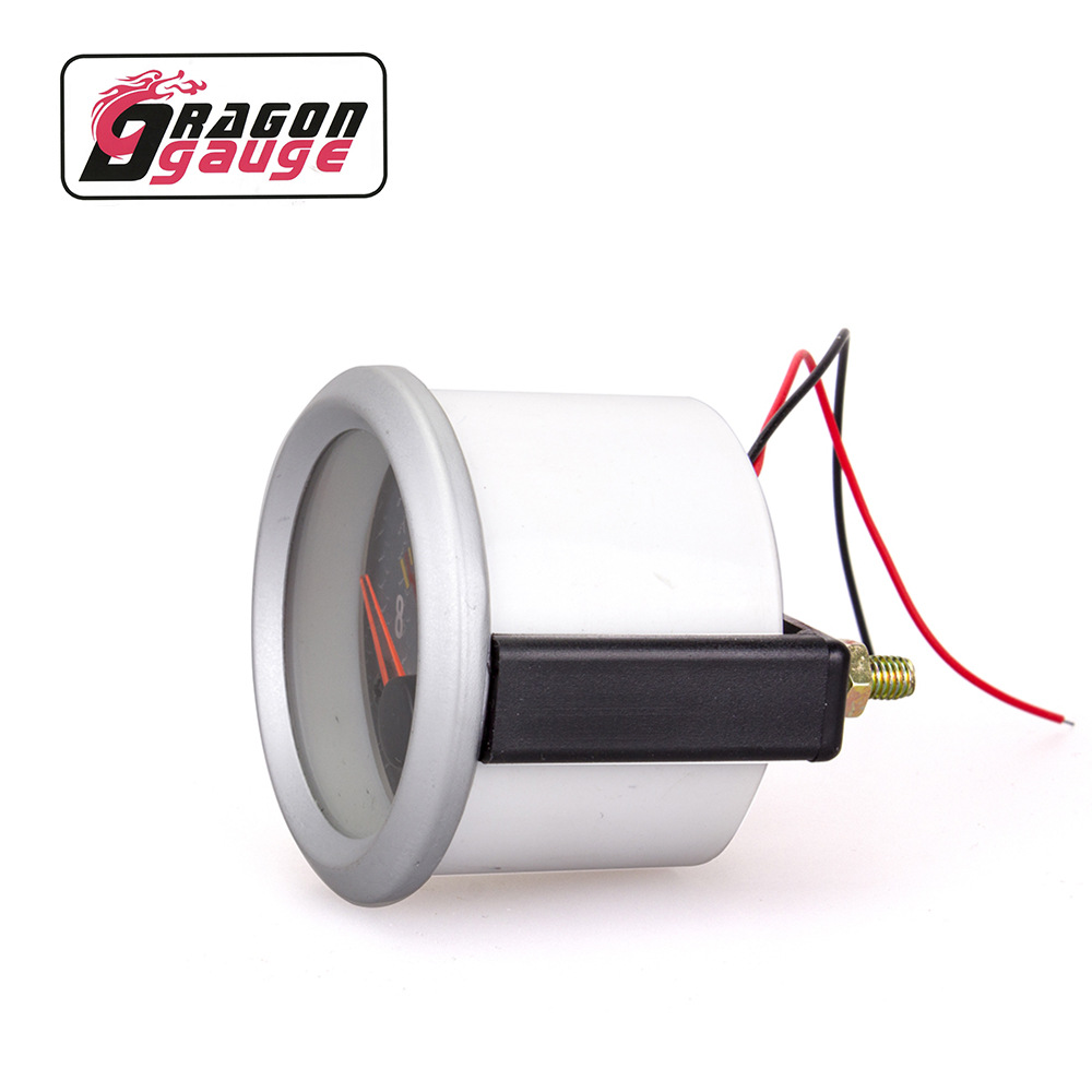 52mm car instrument modified oil pressure gauge carbon surface car oil pressure gauge