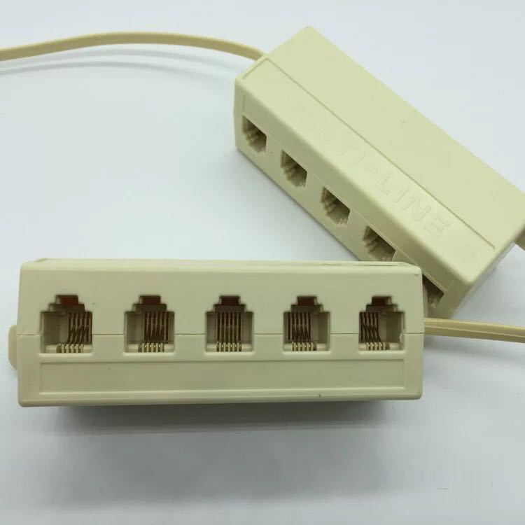FaCtory DireCt Sales TelePhone JunCtion Box RJ11 CommuniCation SPlitter 6P4C TelePhone JunCtion Box One Minute Five