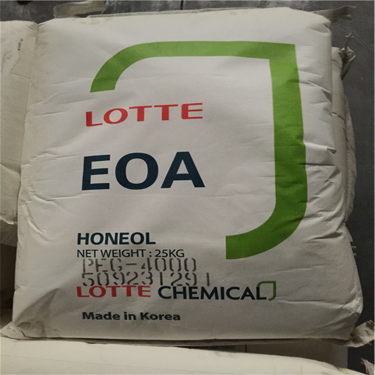 Spot Peg4000 Korean Lotte Polyethylene Glycol 4000 Peg6000 Moisturizing Lubricant Starting from 1kg