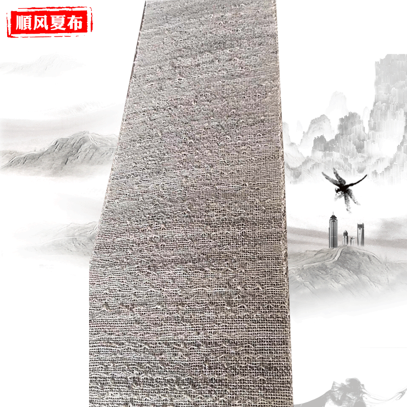 Поставщик производитель ручной работы летняя ткань рами ткань перегородка висячая занавеска хлопковая и льняная ткань ресторан декор чайный дом перегородка фон